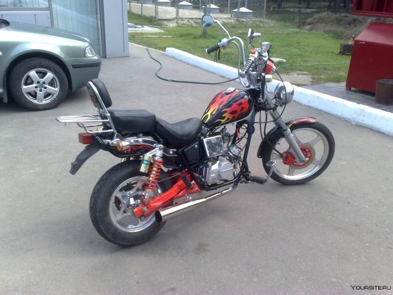 Китайский чоппер 50 кубов альфа