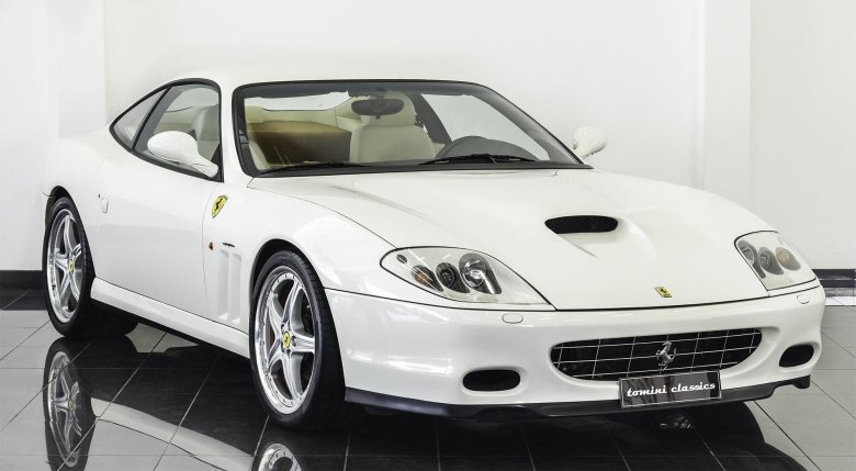 Ferrari 550 maranello silver