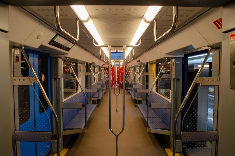 Новые поезда в метро