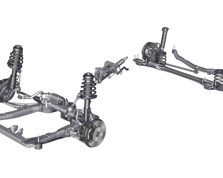 Задняя подвеска опель астра h