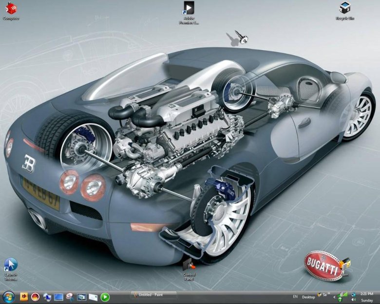 Мотор бугатти вейрон w16