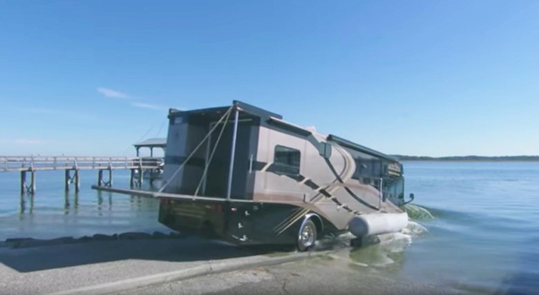 Плавающий автодом terra wind