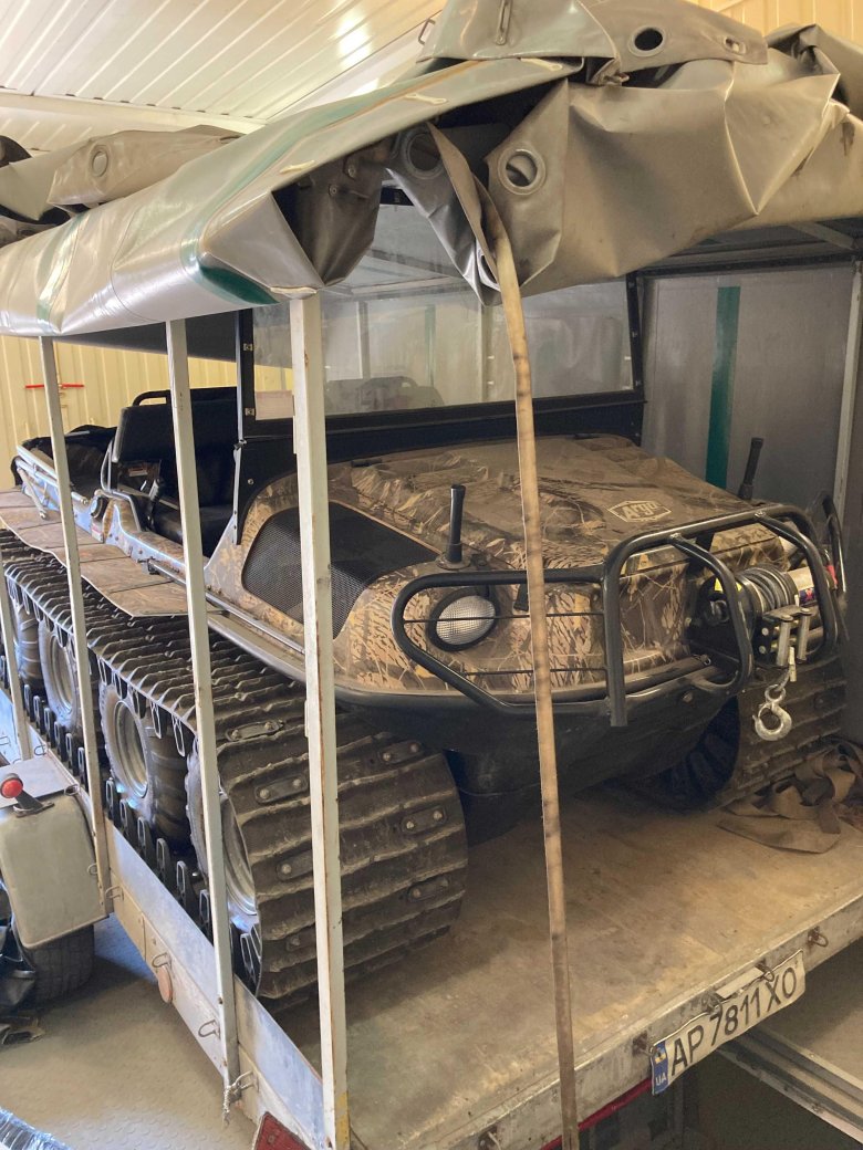 Снегоболотоход арго 8х8