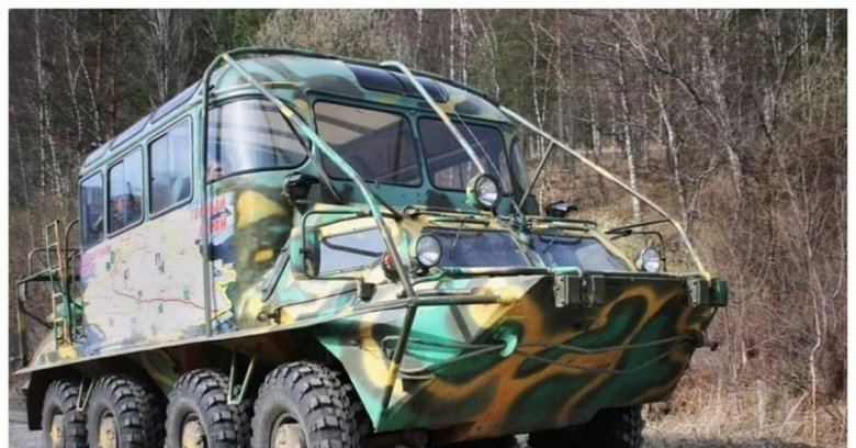 Вездеход газ 59037 бтр 80