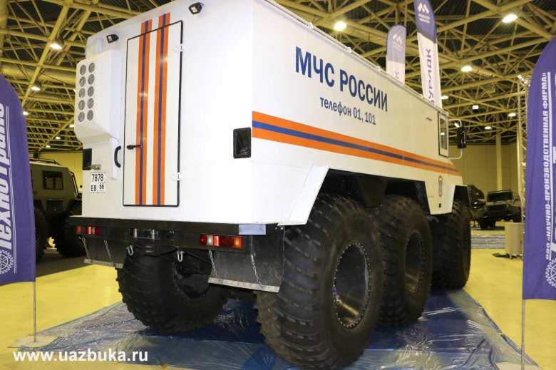 Вездеход бурлак 6х6