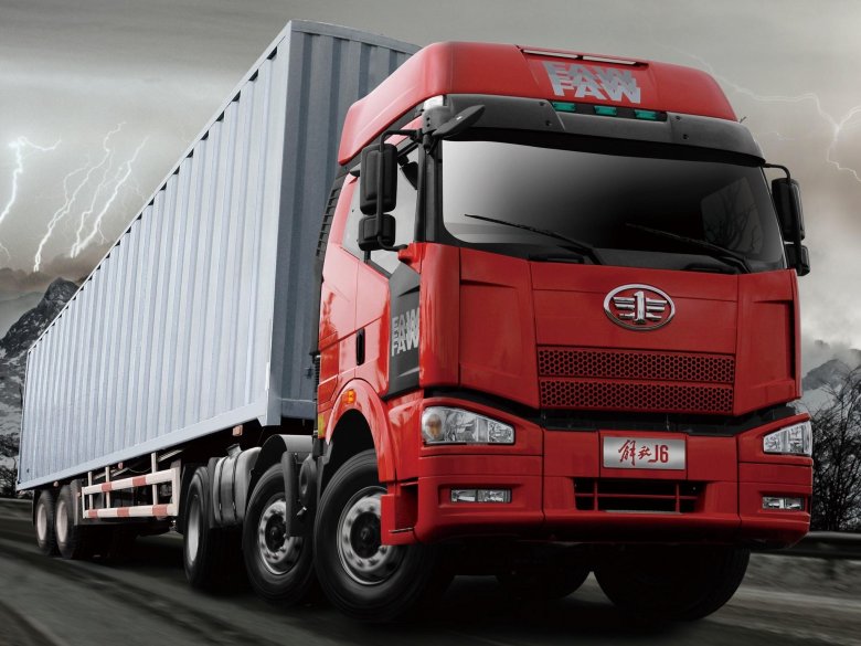 Faw j6 грузовик