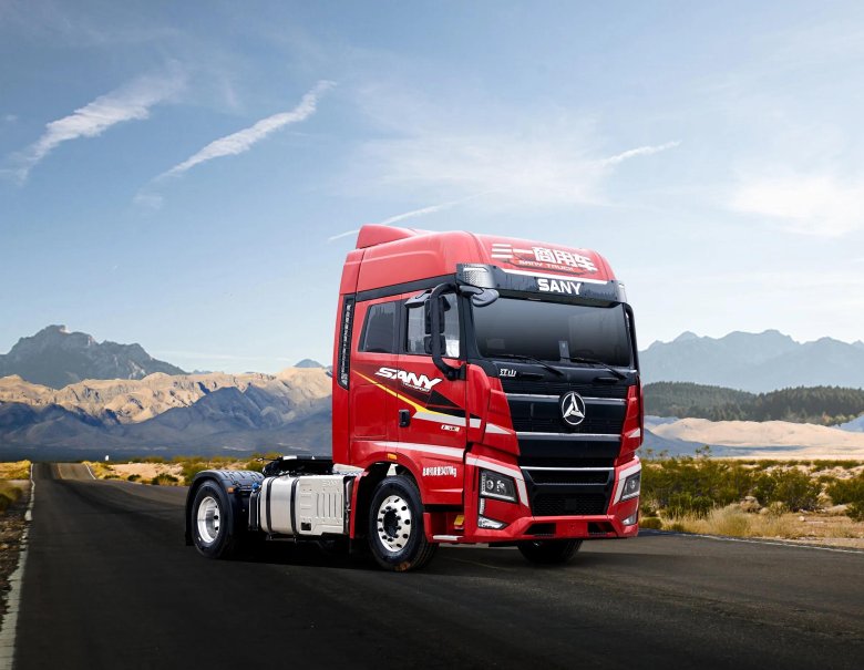 Sany тягач седельный