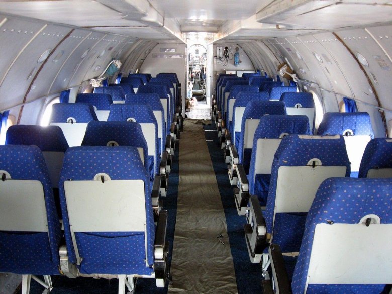 Ан24 самолет салон