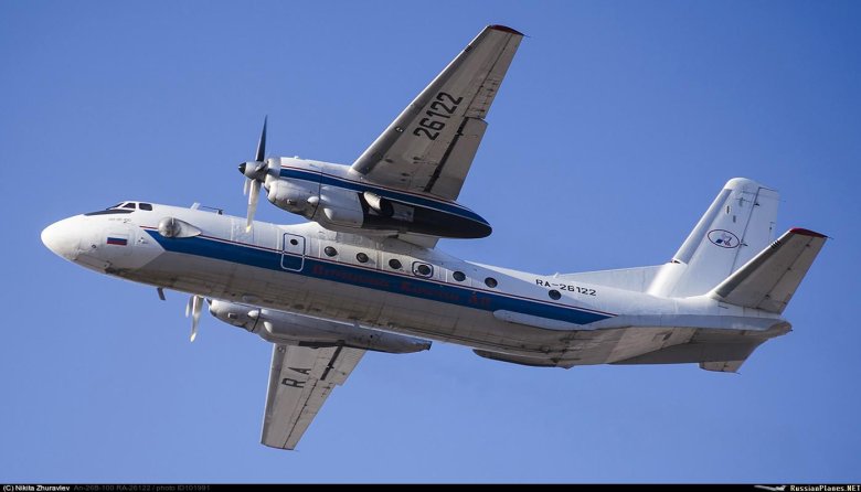 Ан 24 пассажирский самолёт