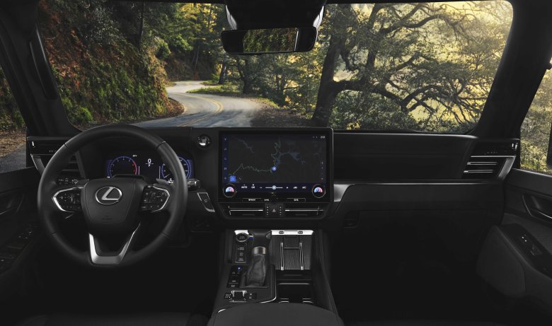 Lexus gx 2024 салон