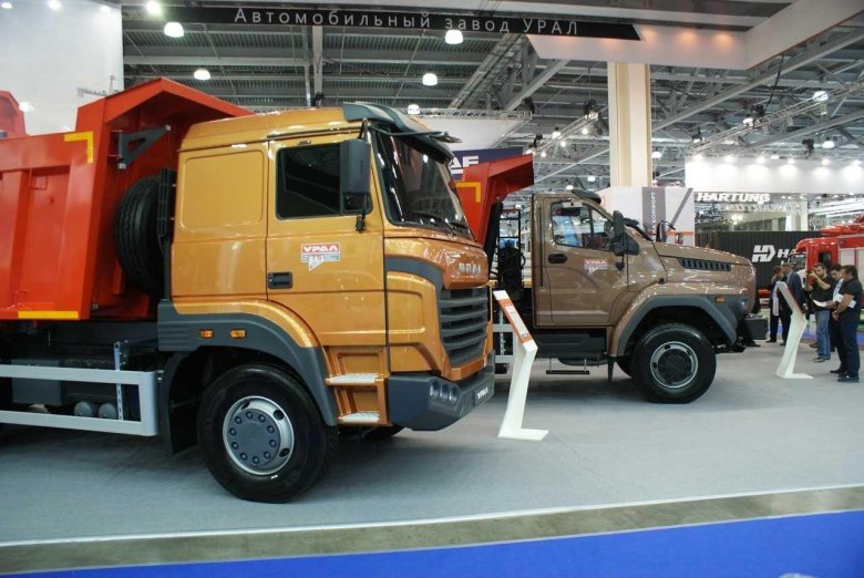 Урал безкапотник самосвал 6х6