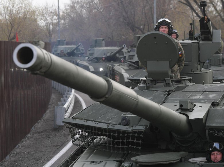 Танк т-90м прорыв