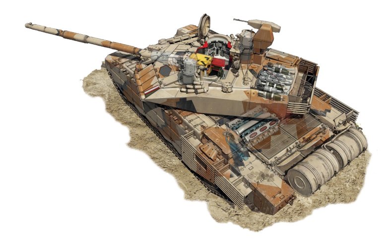 Т90 прорыв схема