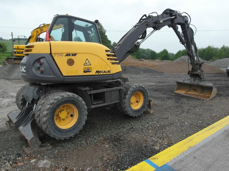 Колесные экскаваторы