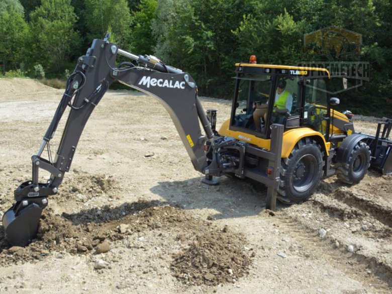 Экскаватор-погрузчик mecalac tlb890.