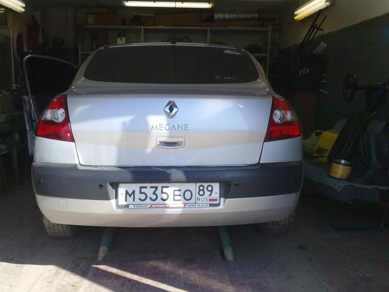 Парктроник рено меган 2 седан