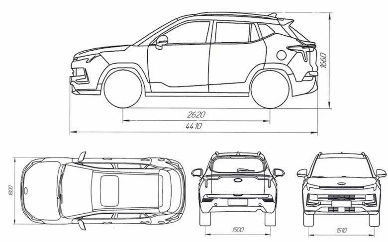 Jac js4 чертеж