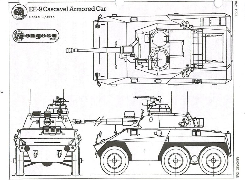 Amx-10rc чертежи