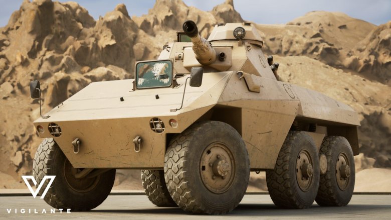 Armored reconnaissance vehicle