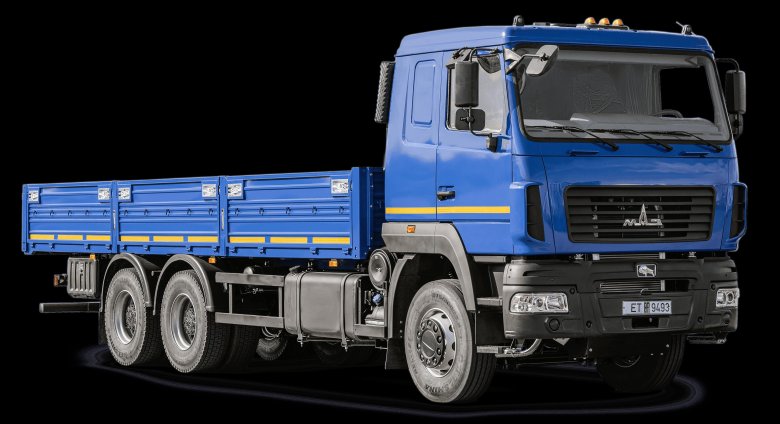 Маз 6312 бортовой новый