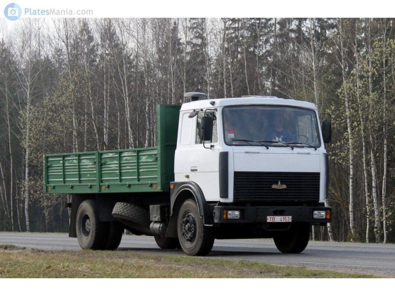 Бортовой грузовик маз 5336