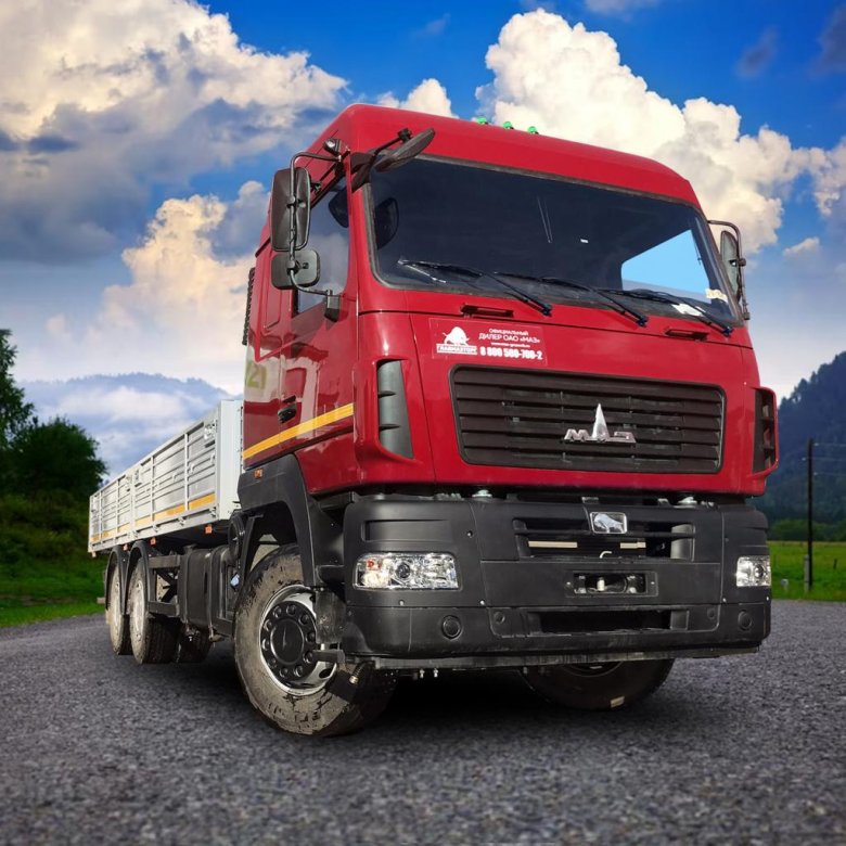 Маз 631228 бортовой