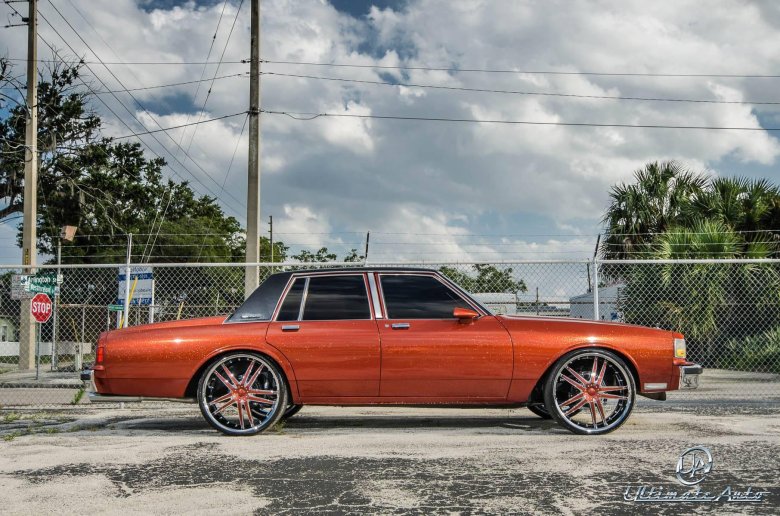 Donk style chevrolet caprice