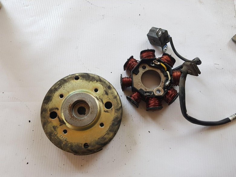 Статор генератора 157qmj 150см3 (7+1 катушка)