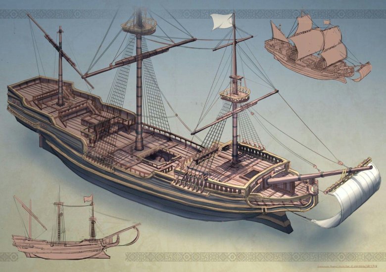 Корабль древний