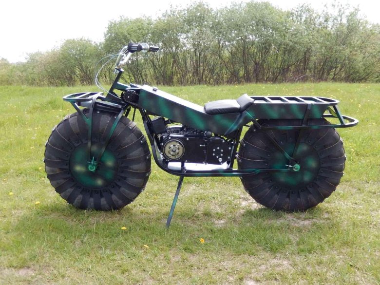 Мотоцикл тарусь 2х2