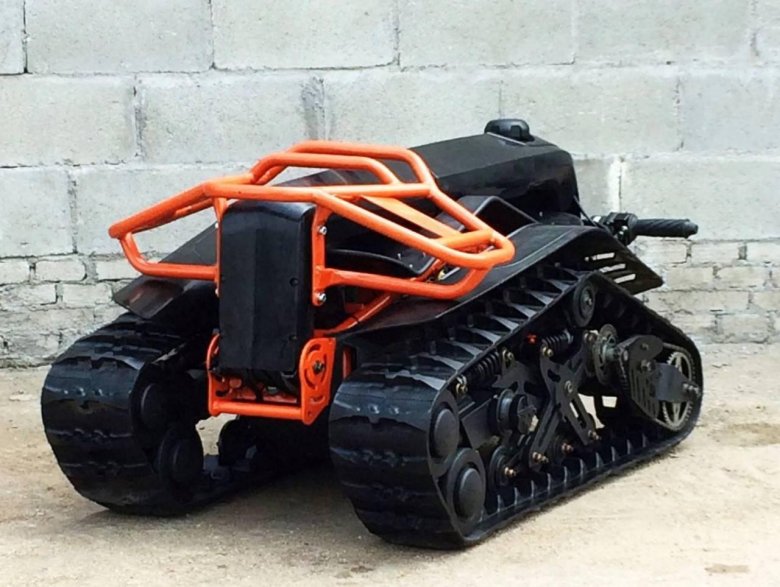 Гусеничный самокат\ dtv-shredder