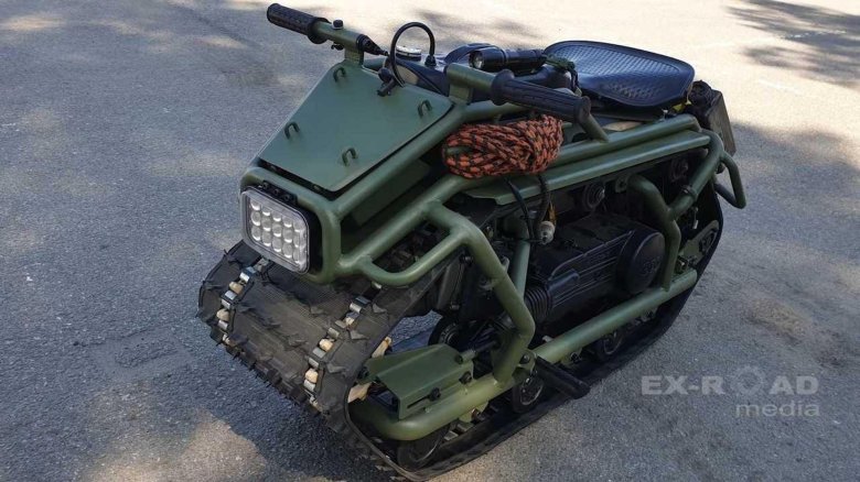 Гусеничный мотоцикл hyanide