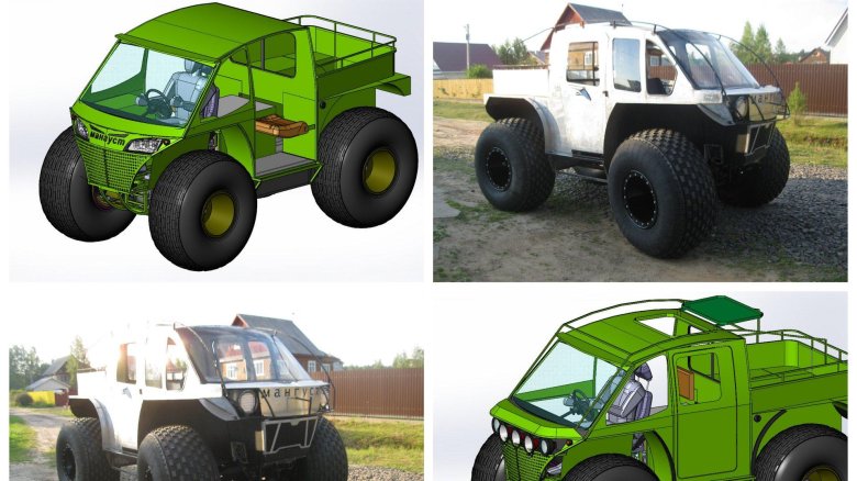 Снегоболотоход викинг 29031