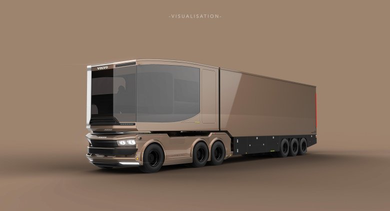 Volvo autonomous truck