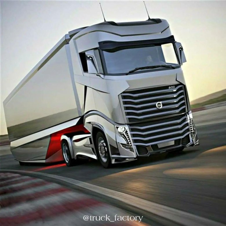 Новая вольво тягач