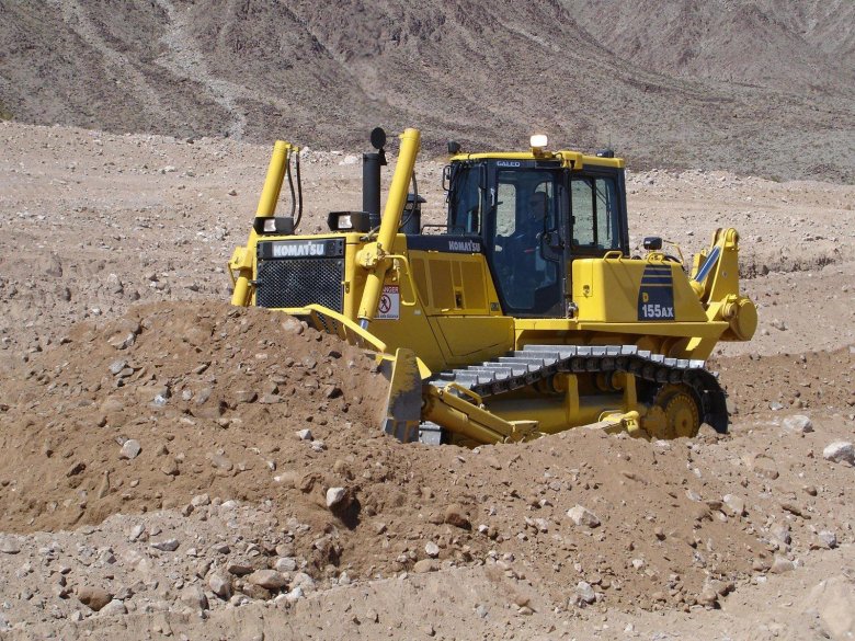 Бульдозер komatsu d155a-5