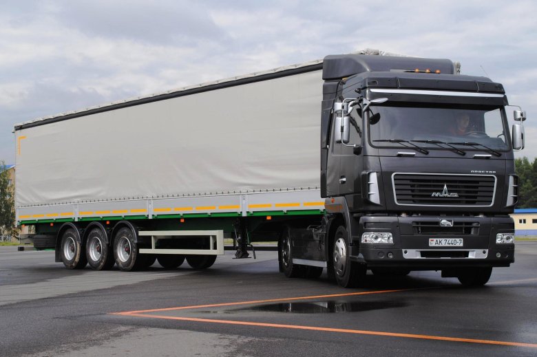 Маз 5440 фура