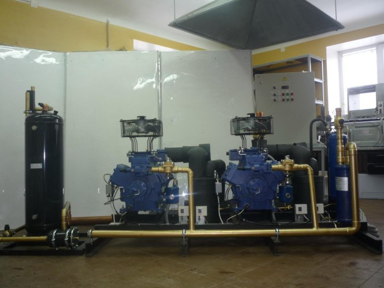 Холодильная централь 2-компрессорная