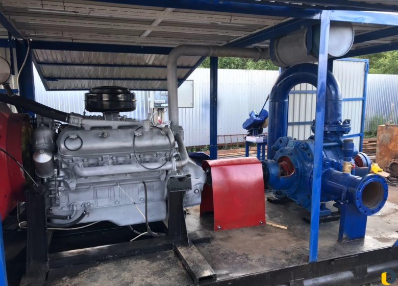 Дизельная насосная станция д240