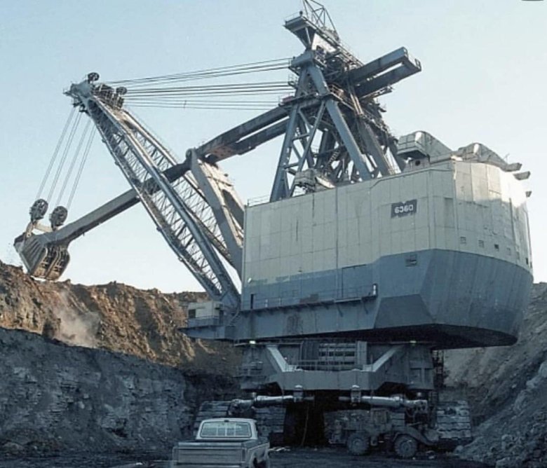 Самые большие экскаваторы в мире