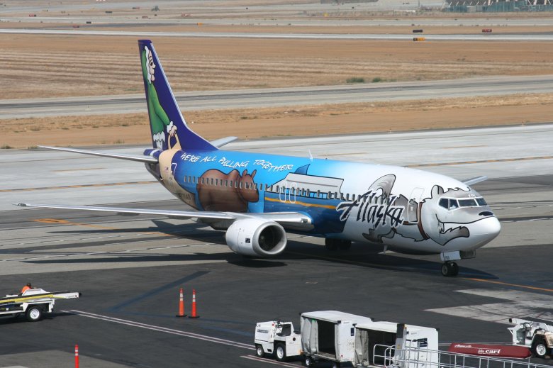 Alaska airlines ливрея