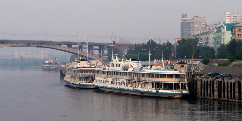 Теплоход лермонтов красноярск