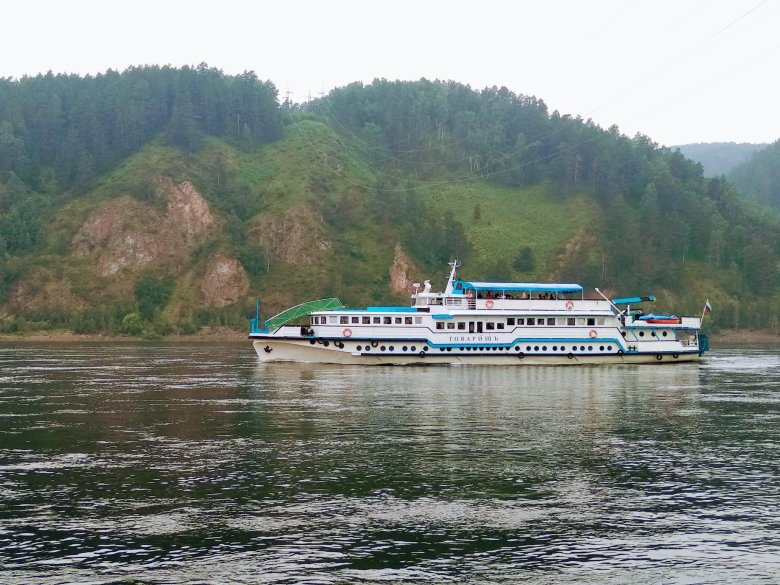 Теплоход товарищ красноярск