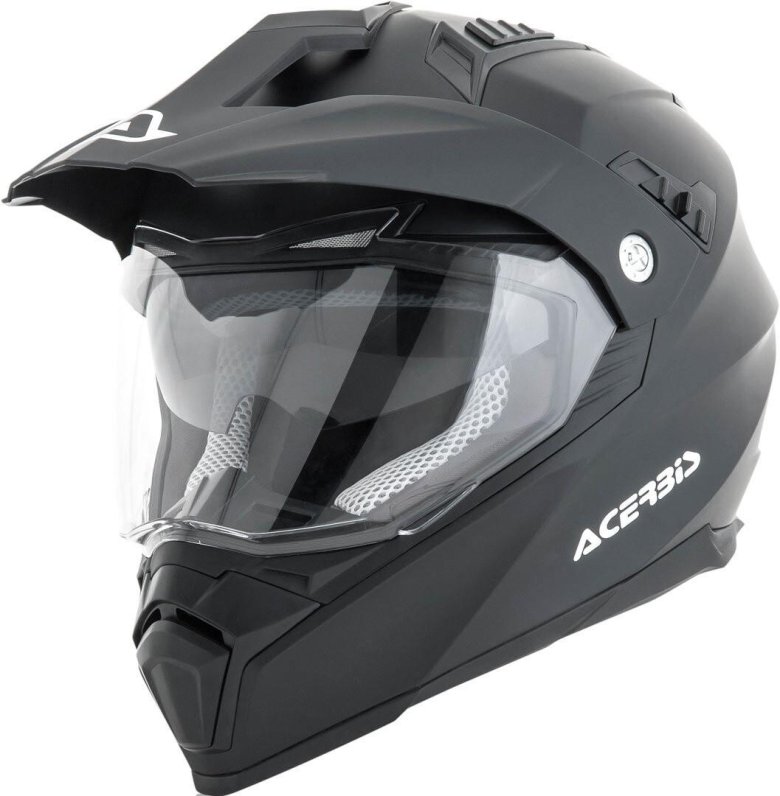 Acerbis шлем flip fs-606 black matt