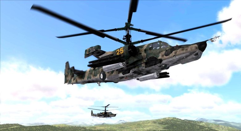 Ка-50 боевой вертолёт