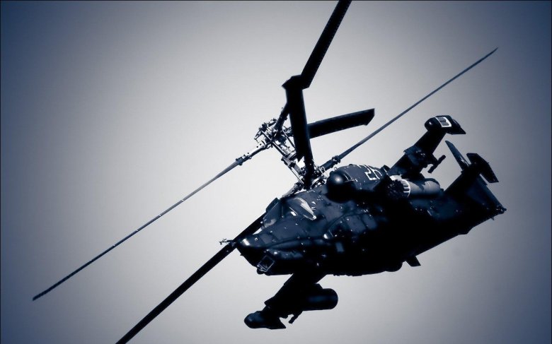 Вертолёт ка 52 чёрная акула