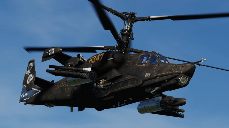 Вертолет ка 50 черная акула