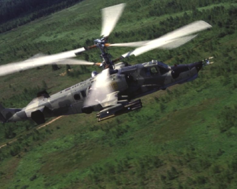 Вертолет ка 50 черная акула