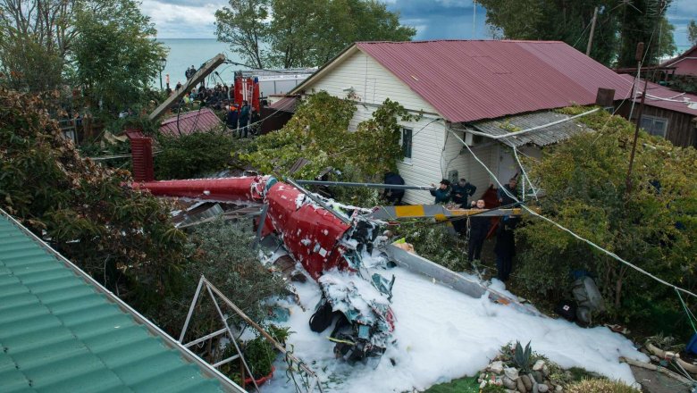 Адлер крушение вертолёта