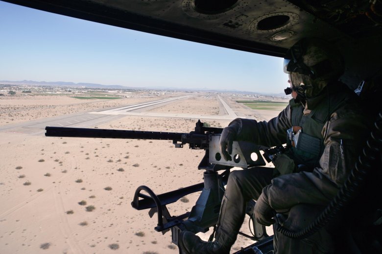 Стрельба из вертолета